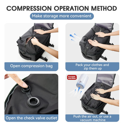 Huraki™ Vacuum Compression Backpack